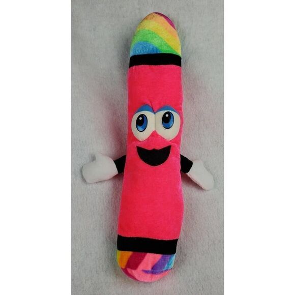Crayon Plush Teacher Classroom Homeschool Back To School Writing ELA Grammar - Picture 1 of 6